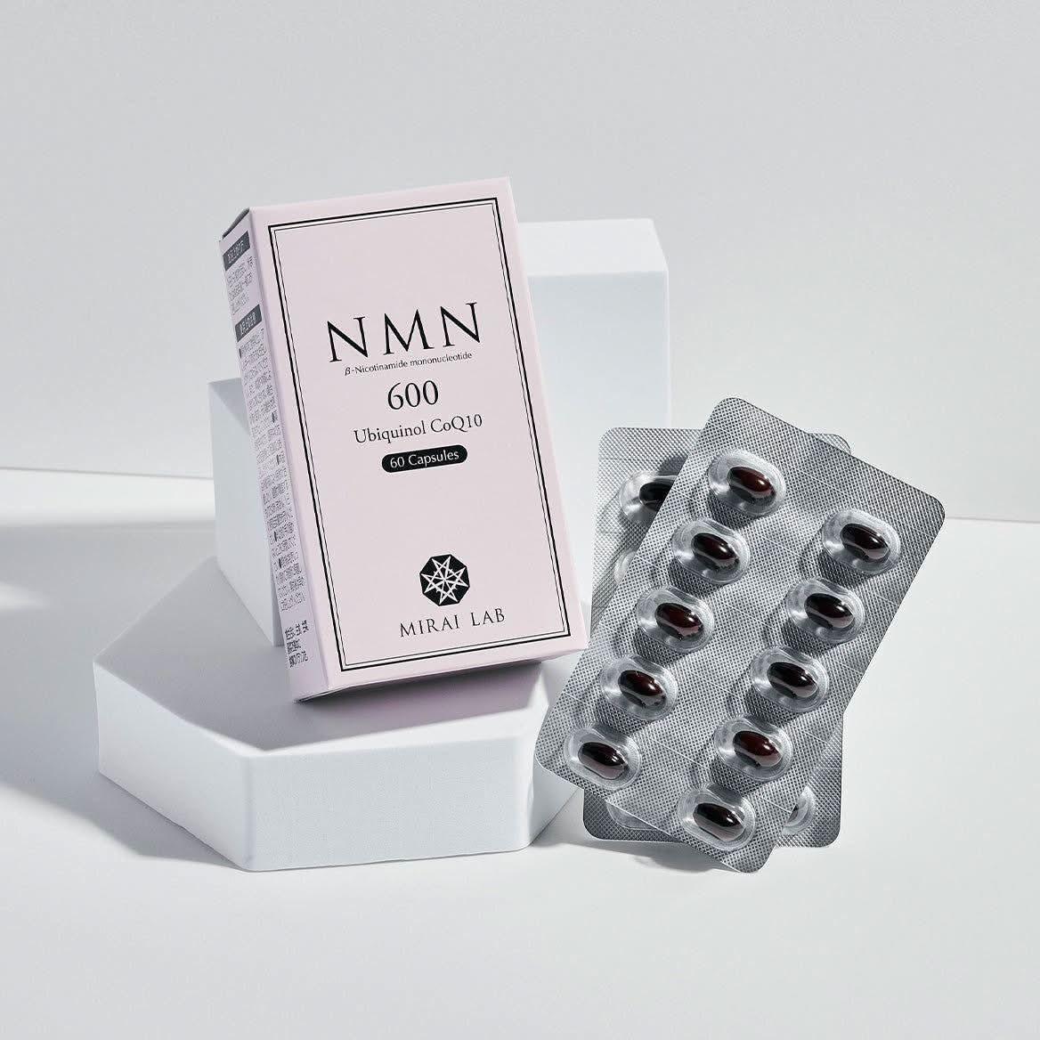 MIRAI LAB NMN 600+ Reduced Coenzyme Q10 (60 tablets) - Glam Global UKMIRAI LAB