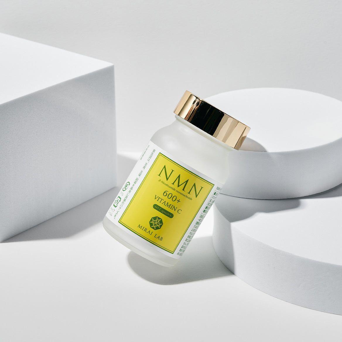 MIRAI LAB NMN 600+ Vitamin C (60 capsules) - Glam Global UKMIRAI LAB
