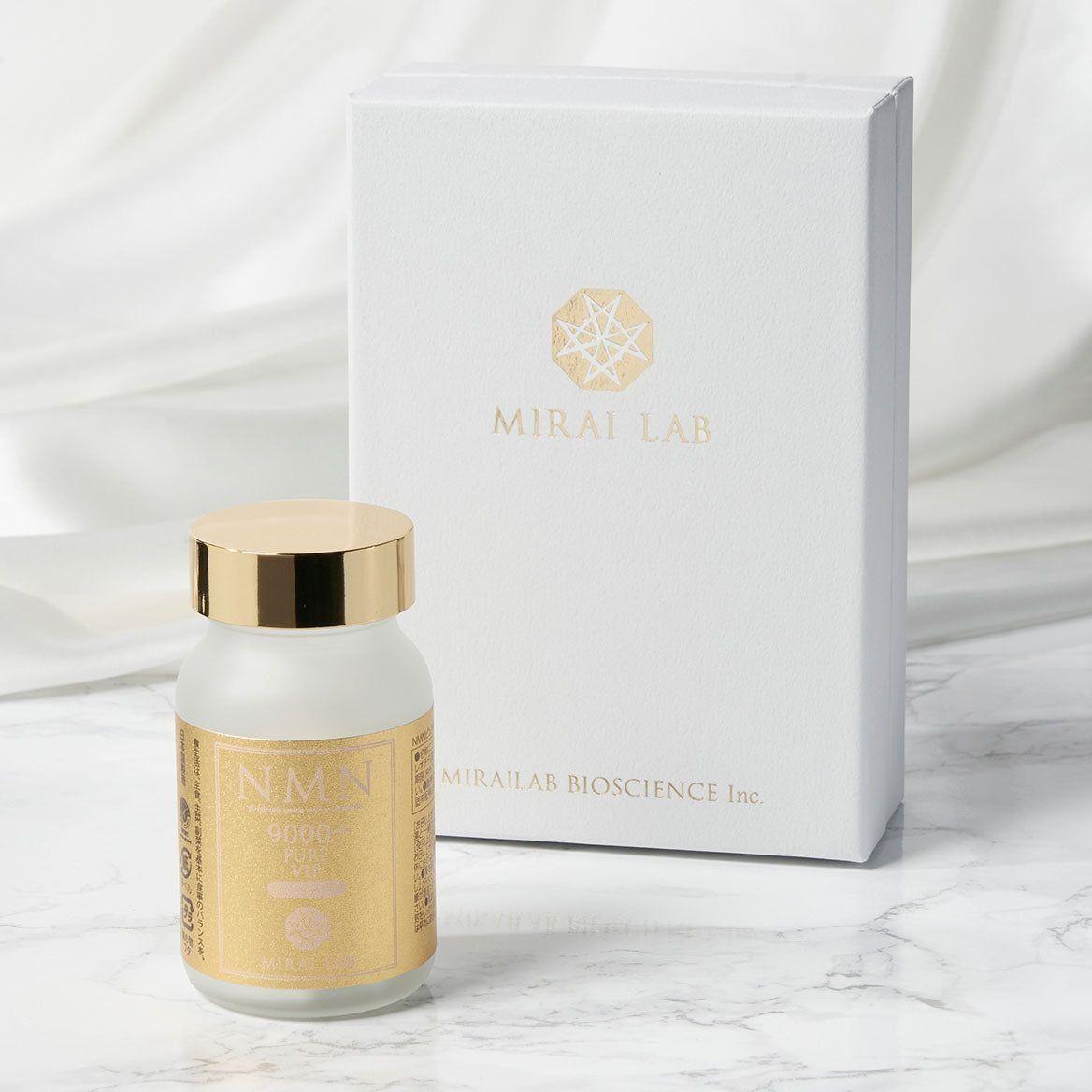 MIRAI LAB NMN PURE VIP 9000+ (60 capsules) - Glam Global UKMIRAI LAB