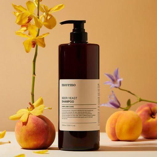 moremo Beer Yeast Hair Loss Care Shampoo 1000ml - Glam Global UKmoremo