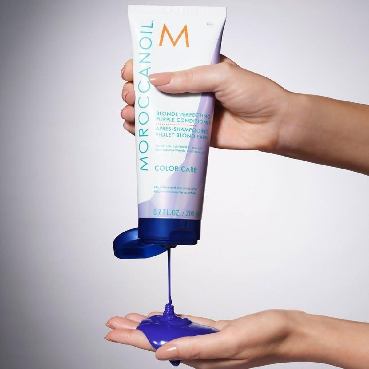 Moroccanoil | Blonde Perfecting Purple Conditioner | 200ml - Glam Global UKMoroccanoil
