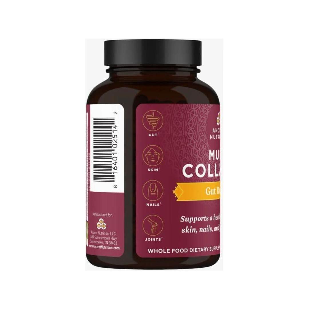 Ancient Nutrition Multi Collagen Gut Restore 90 Capsules - Glam Global UKAncient Nutrition