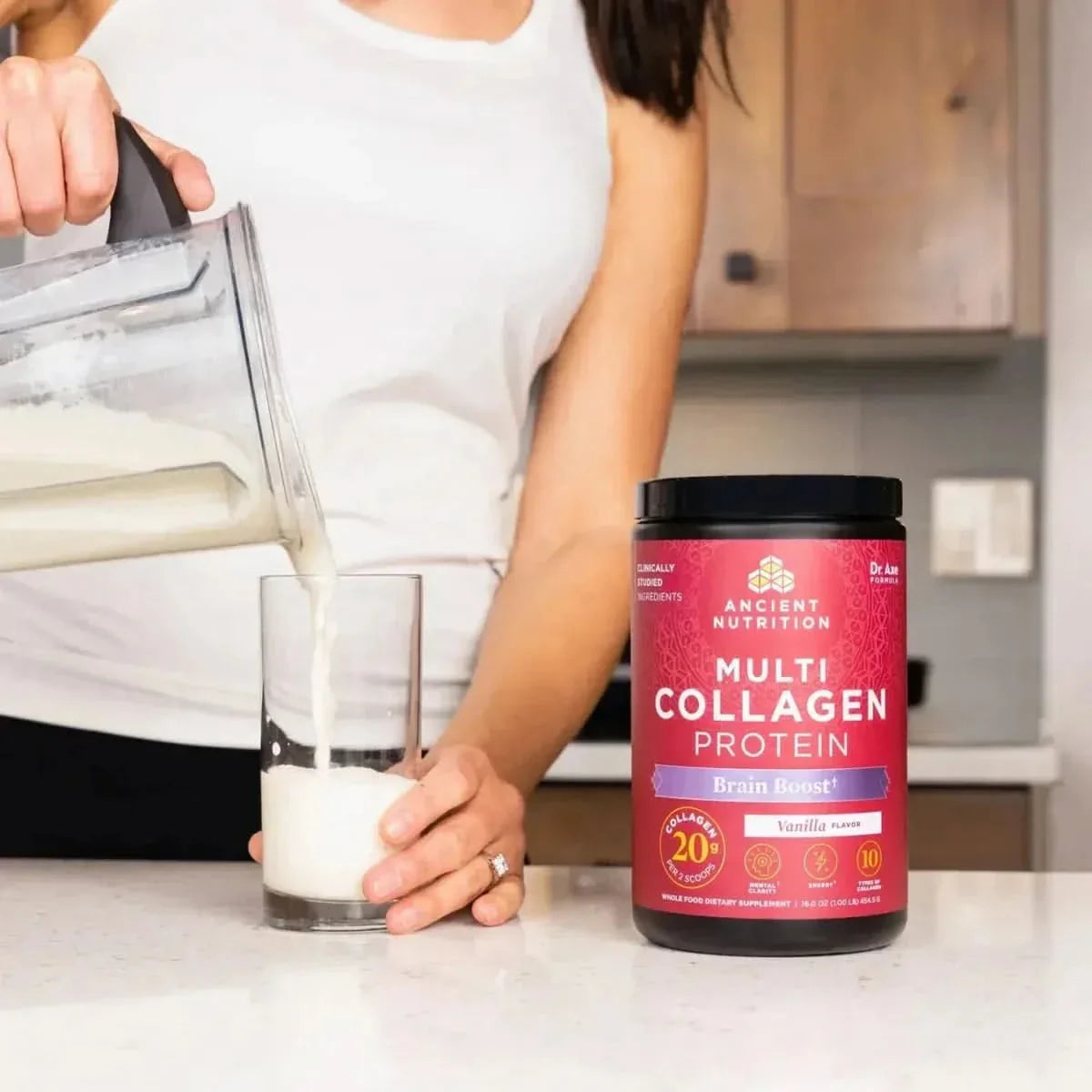 Ancient NutritionMulti Collagen Protein Brain Boost Powder - 45 Servings - Glam Global UKAncient Nutrition