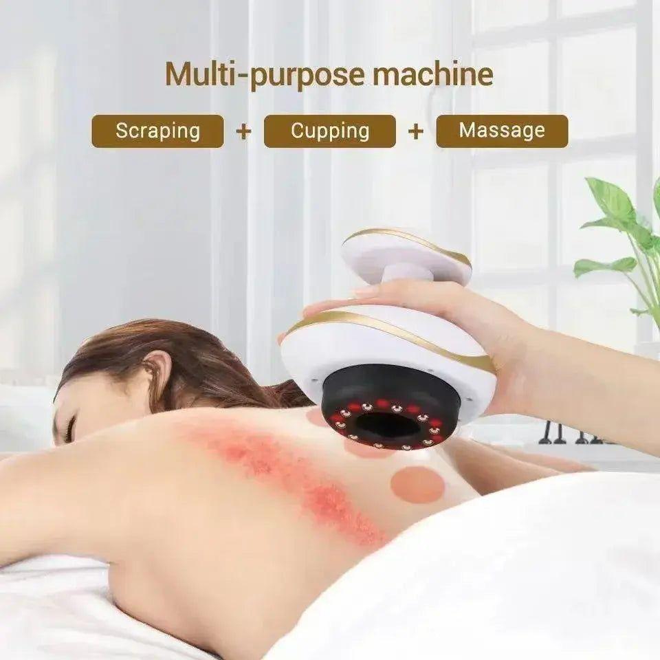 Multifunctional Electric Cupping and Scraping Therapy Device with LCD Display - Glam Global UKGlamGlobal