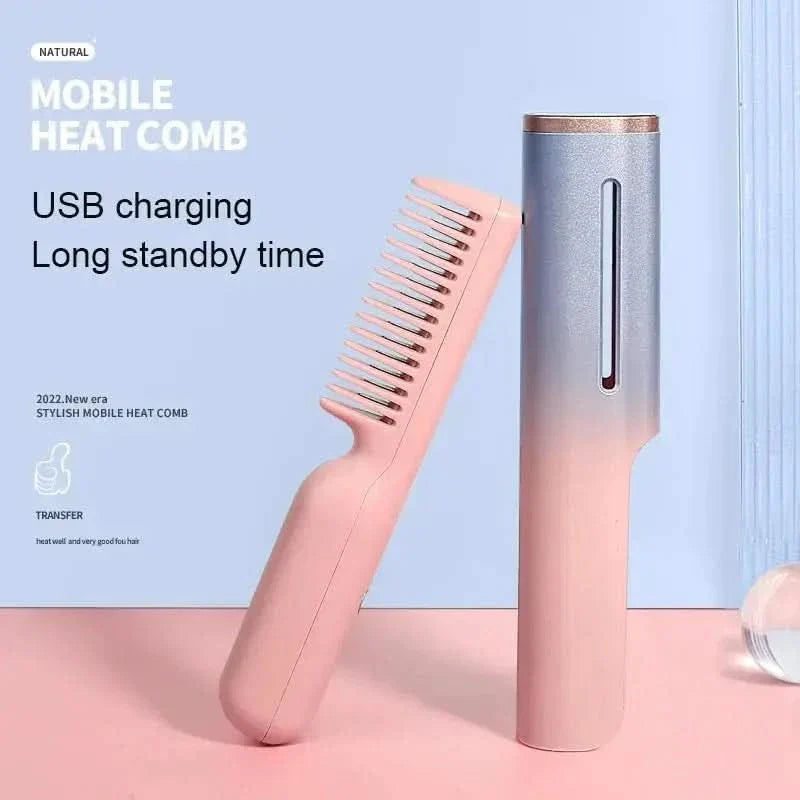 Multifunctional USB Rechargeable Hair Straightener - Glam Global UKGlam Global UK