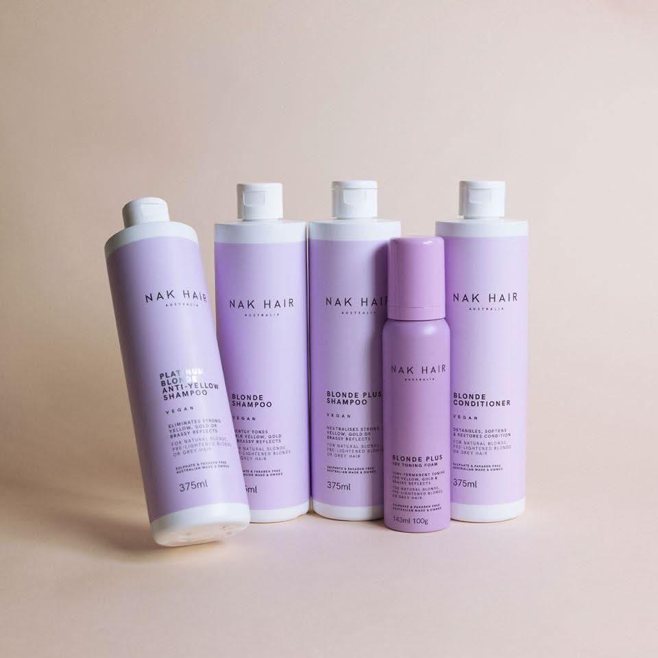 NAK | Blonde Plus Shampoo | 375ml - Glam Global UKNAK