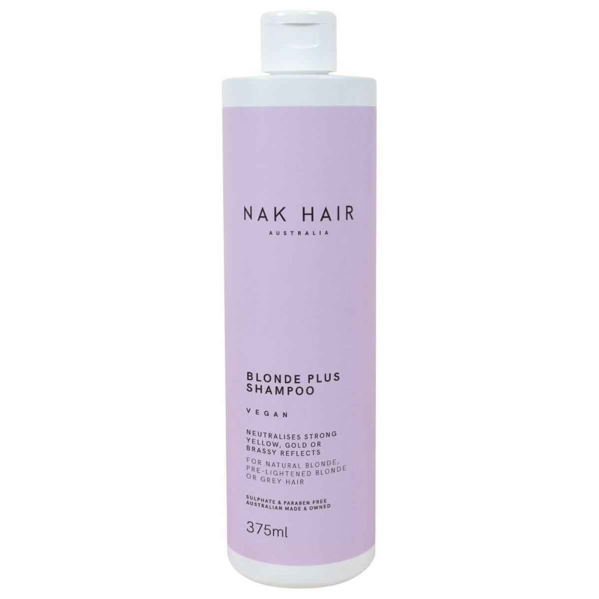 NAK | Blonde Plus Shampoo | 375ml - Glam Global UKNAK