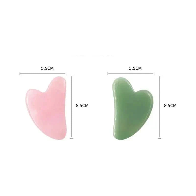 Natural Jade Beauty Scraping Plate Massager for Facial & Body Contouring - Glam Global UKGlam Global UK
