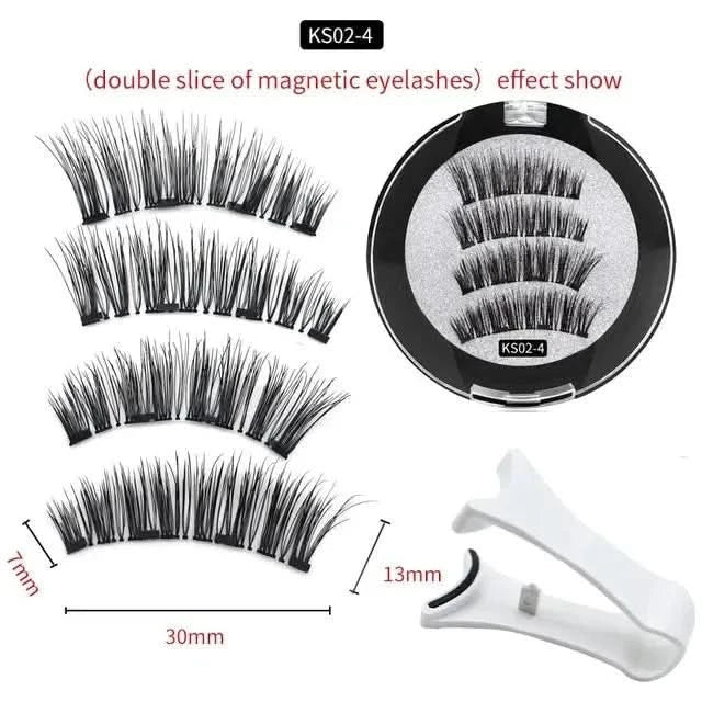Natural Magnetic Eyelashes - Glam Global UKGlam Global UK