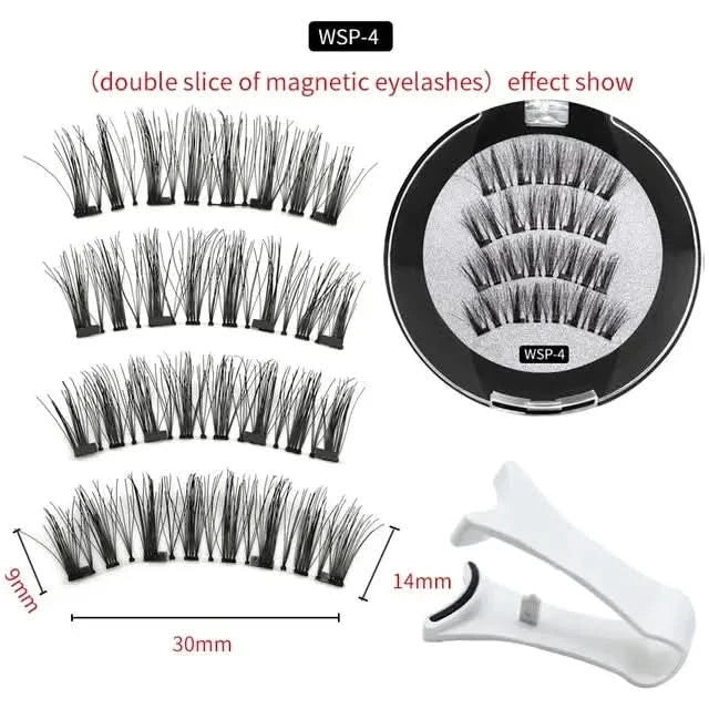 Natural Magnetic Eyelashes - Glam Global UKGlam Global UK