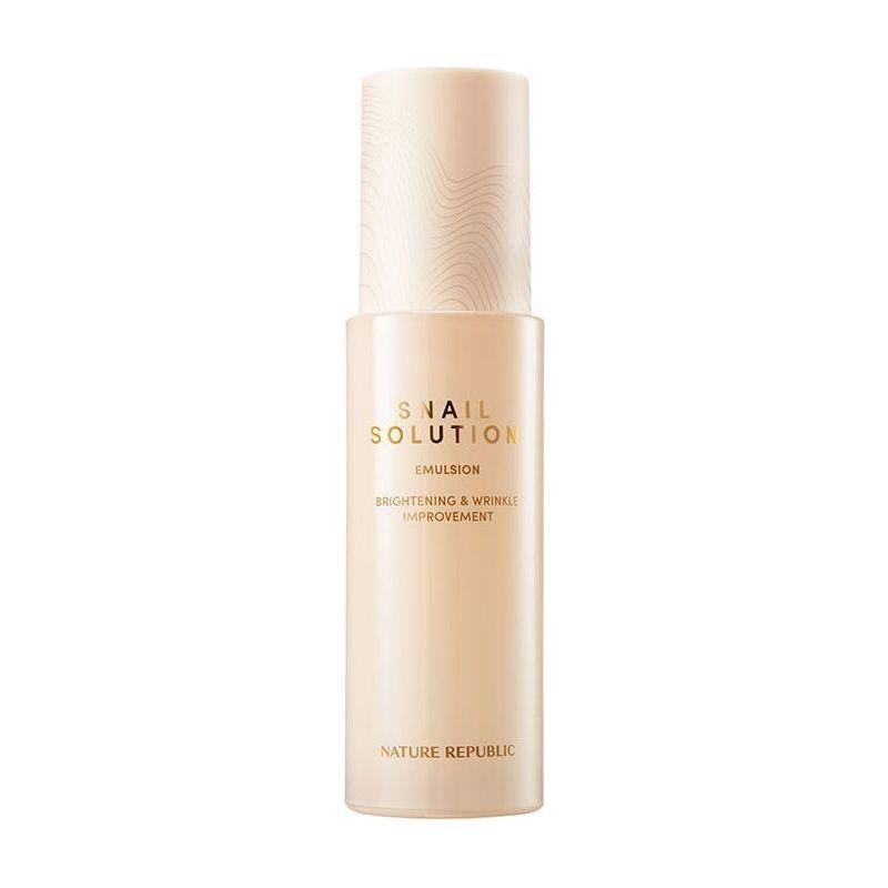 NATURE REPUBLIC Snail Solution Emulsion 120ml - Glam Global UKNATURE REPUBLIC