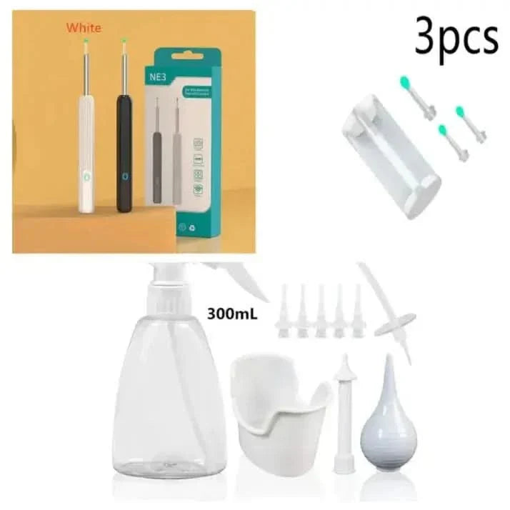 NE3 Wireless Ear Cleaner with Camera & LED Light for iPhone - Glam Global UKGlam Global UK