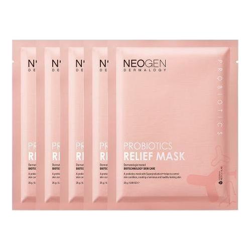 NEOGEN Probiotics Relief Mask 25g X 5ea - Glam Global UKNEOGEN