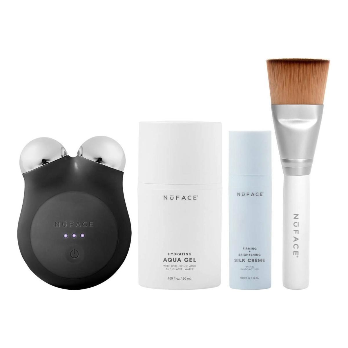 NuFace Mini+ Starter Kit - Midnight Black - Glam Global UKNuFACE