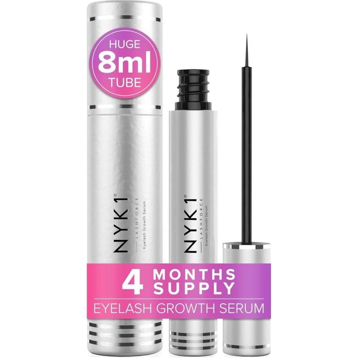 NYK1 LASHFORCE Eyelash Growth Serum - 8ml - Glam Global UKNYK1
