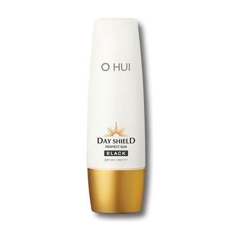 O HUI Day Shield Perfect Sun Black SPF50+ PA++++ – 50ml | UV Protection, Brightening & Lightweight Formula - Glam Global UKO HUI