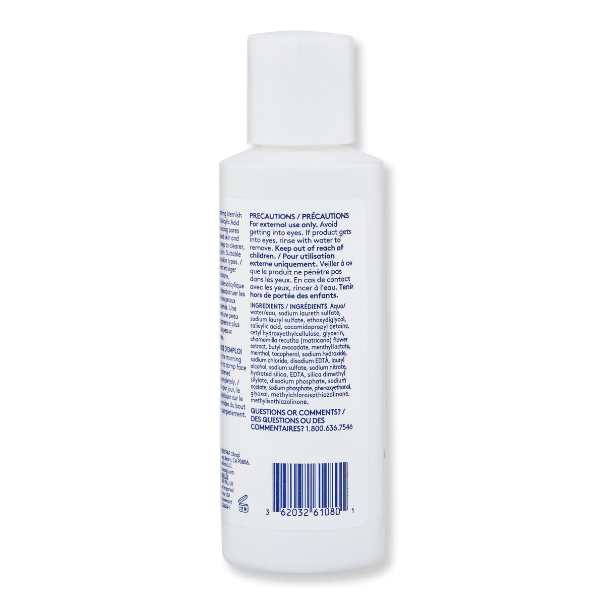 Obagi CLENZIderm M.D. Daily Care Foaming Cleanser – 118ml / 1L