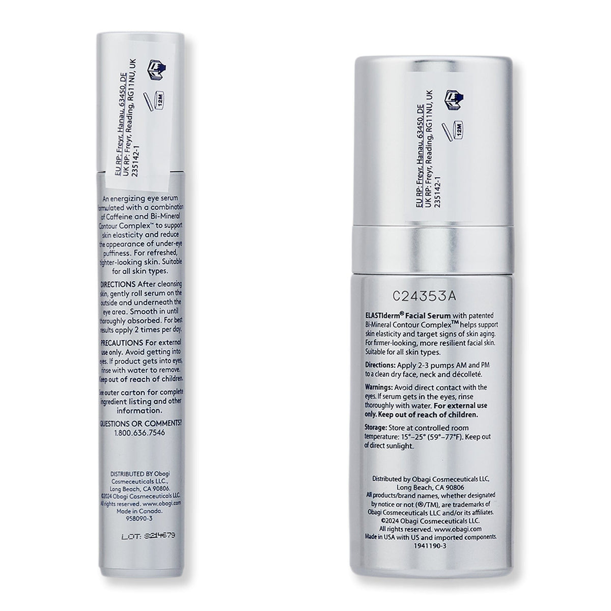 Obagi ELASTIderm Face and Eye Serum Kit