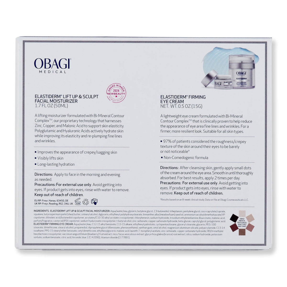 Obagi ELASTIderm Sculpt and Eye Kit