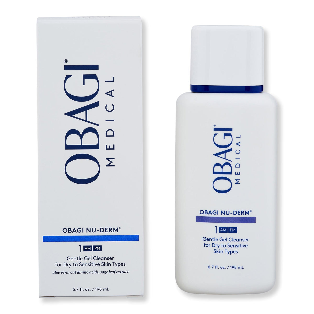 Obagi Nu-Derm Gentle Cleanser – 60ml / 198ml / 1L
