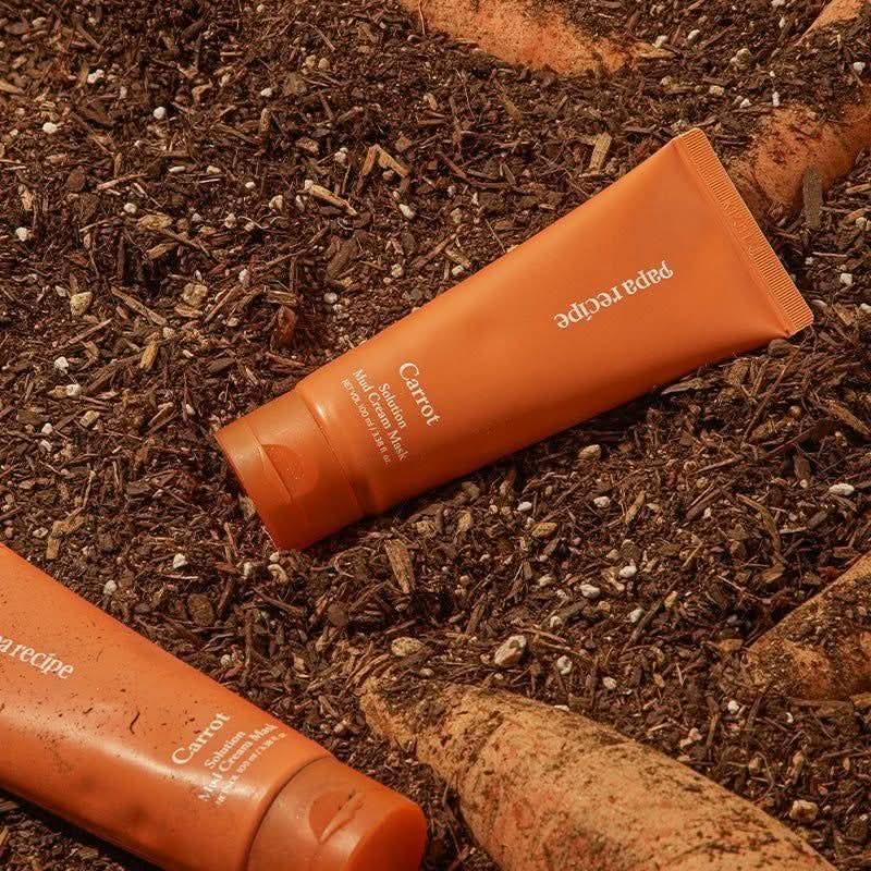 papa recipe Carrot Solution Mud Cream Mask 100ml - Glam Global UKpapa recipe