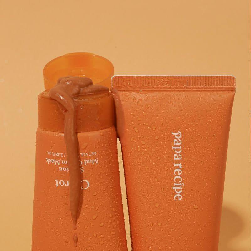 papa recipe Carrot Solution Mud Cream Mask 100ml - Glam Global UKpapa recipe