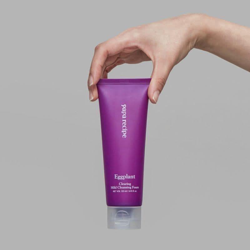 papa recipe Eggplant Clearing Mild Cleansing Foam 120ml - Glam Global UKpapa recipe