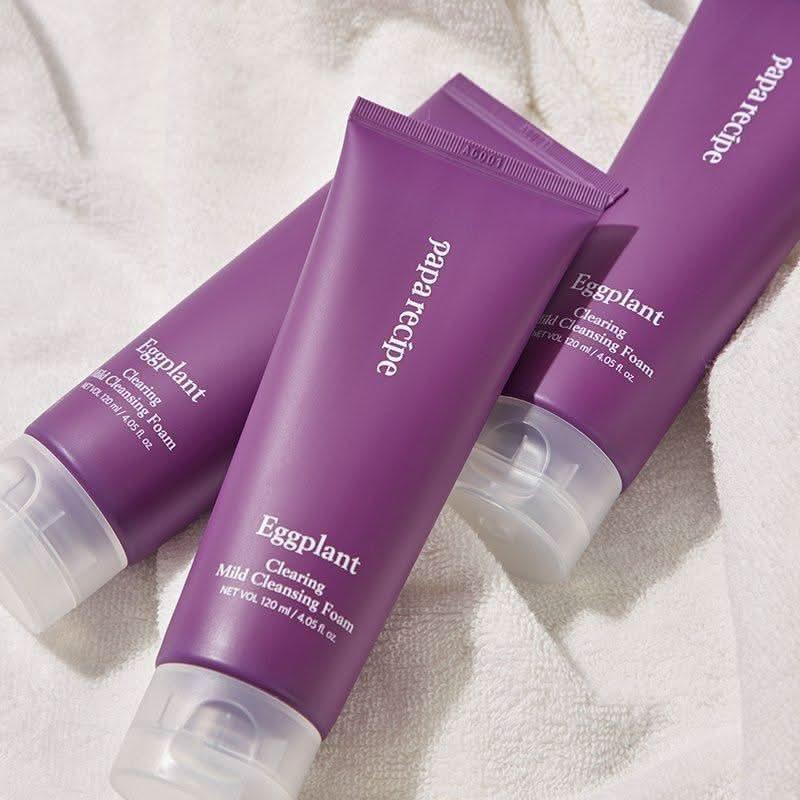 papa recipe Eggplant Clearing Mild Cleansing Foam 120ml - Glam Global UKpapa recipe
