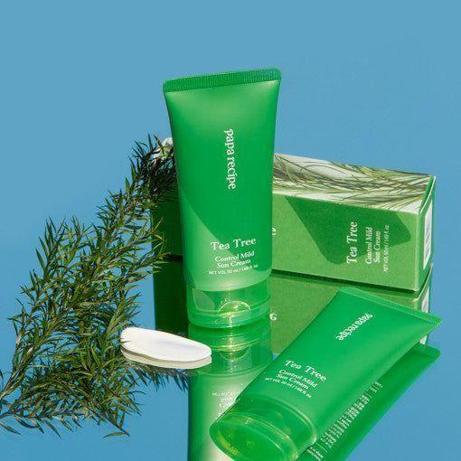 papa recipe Tea Tree Control Mild Sun Cream 50ml - Glam Global UKpapa recipe