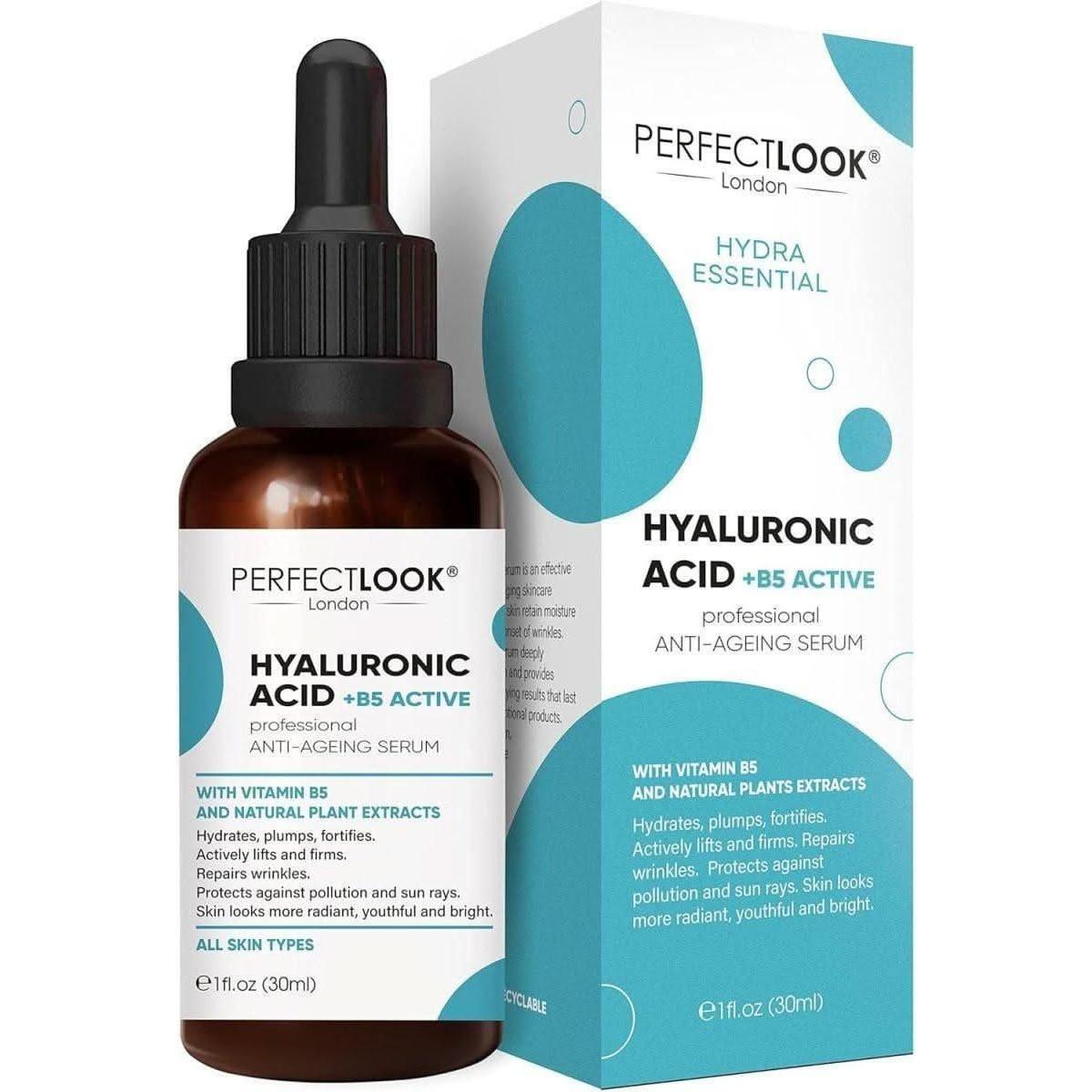 Perfect Look London Advanced Hyaluronic Acid Serum for Face with Vitamin B5 - Glam Global UKPerfect Look London