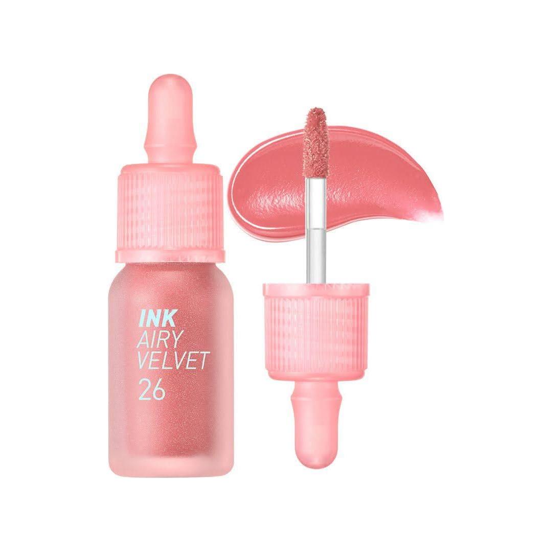 peripera Ink Airy Velvet - 4g (NEW Shades #26~#30) | Vivid & Subtle Liquid Lip Tint - Glam Global UKperipera