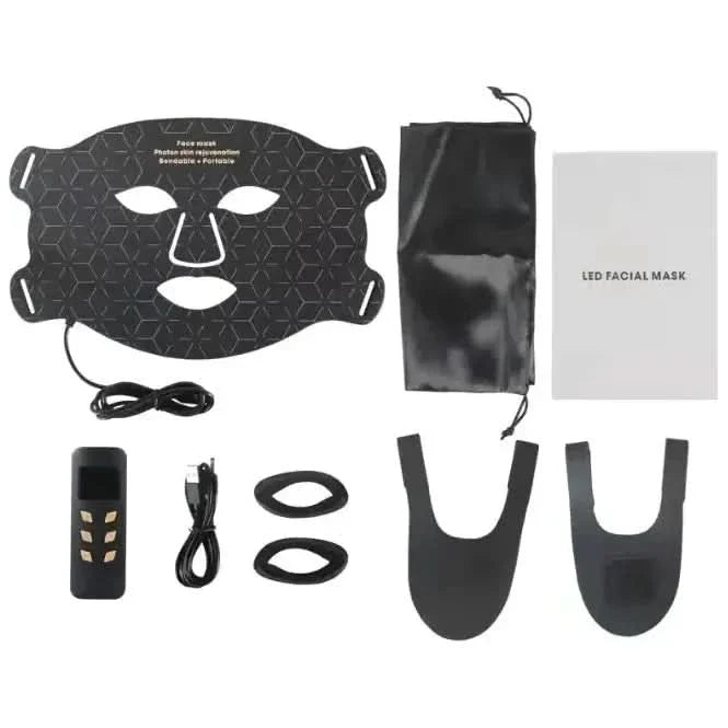 Photon Rejuvenation LED Color Light Beauty Mask for Anti - Aging, Acne Skin Tone Improvement - Glam Global UKGlam Global UK