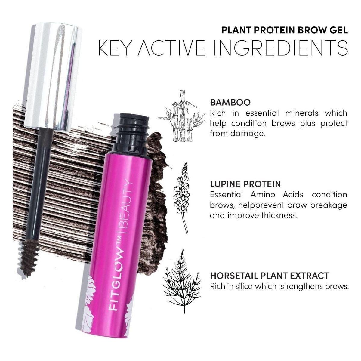 Fitglow Beauty Plant Protein Brow Gel - Glam Global UKFitglow Beauty