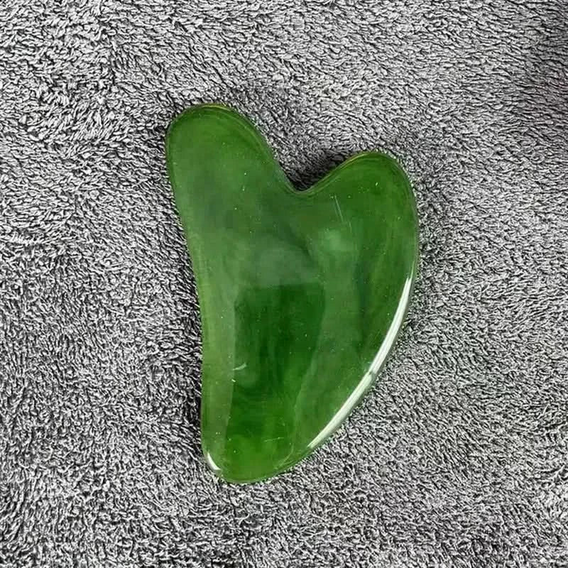 Plate Jade Face Massager Scrapers - Glam Global UKGlam Global UK