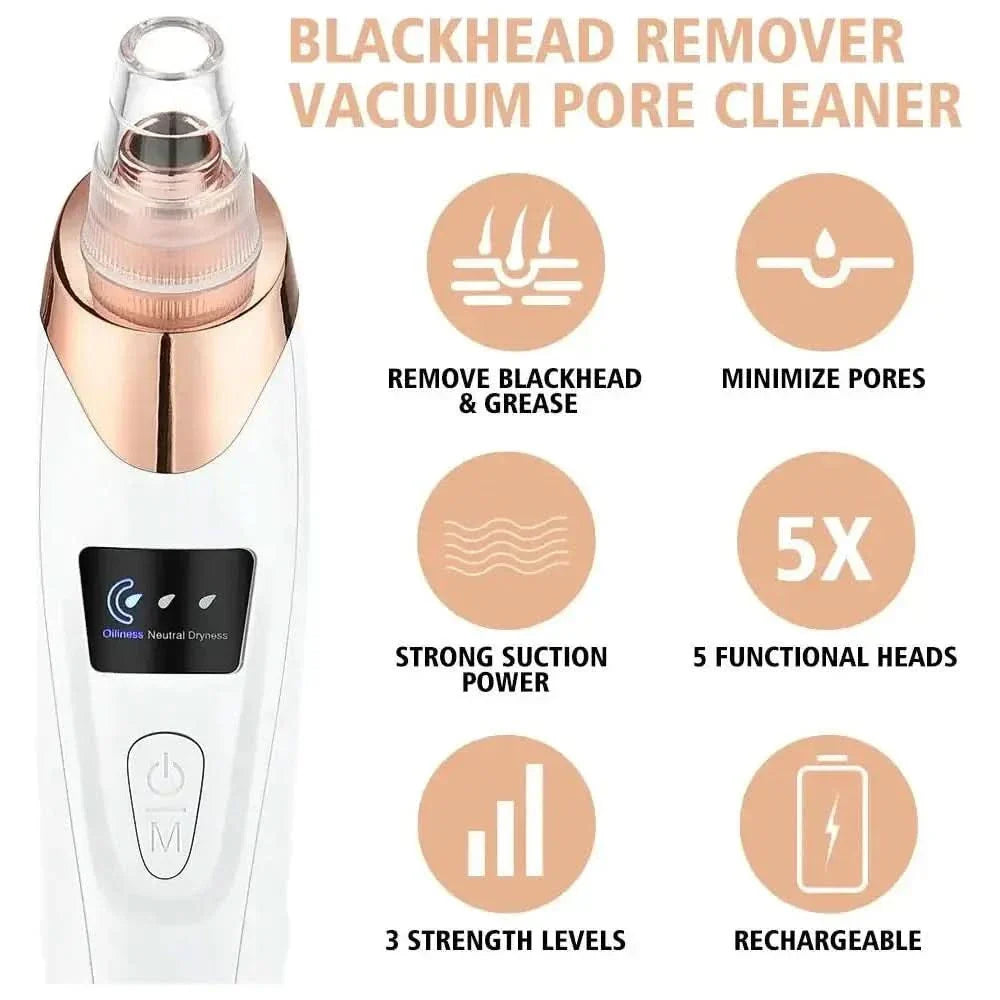 Pore Vacuum Blackhead Remover: The Ultimate Solution for Clear, Radiant Skin - Glam Global UKGlam Global UK