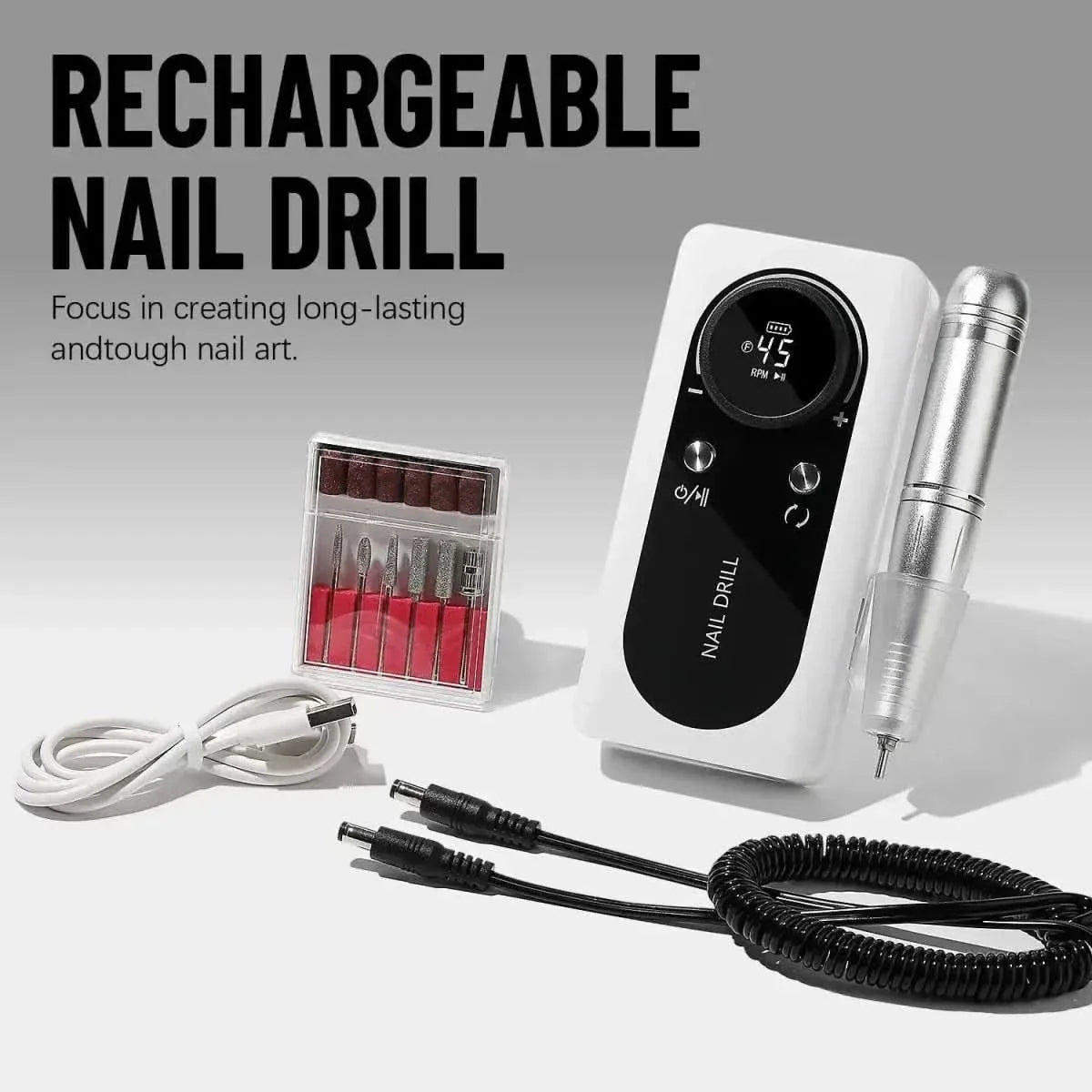 Portable Electric Nail Drill - Glam Global UKGlam Global UK