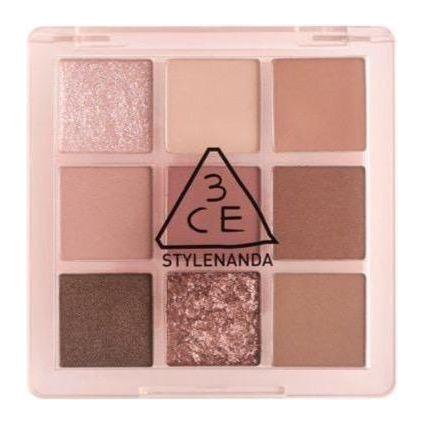 3CE Multi Eye Color Palette 8.1g – Some Def | Paleta versátil de sombras de ojos de 9 tonos