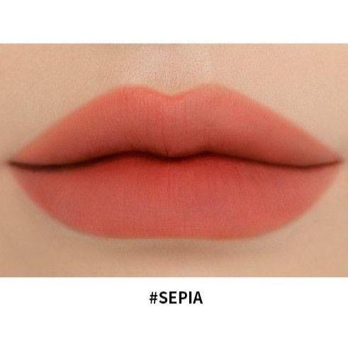 3CE Blur Water Tint 4.6 g – Sepia | Tinte de labios hidratante, ligero y de efecto difuminado suave