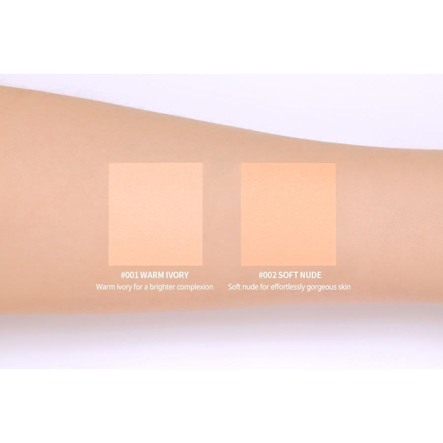 3CE Soft Matte Fit Cushion 15g + Recambio | Duradero, Control de Grasa y Acabado Mate Impecable