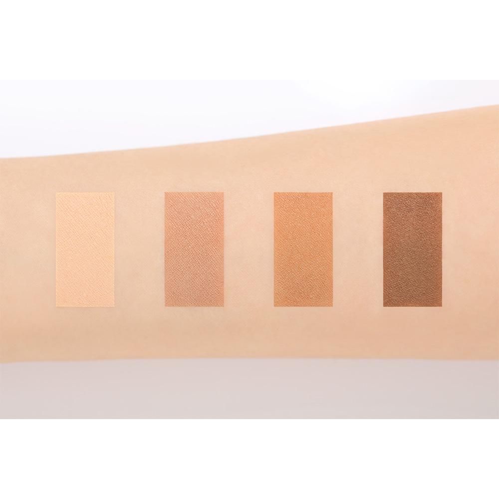 Paleta de Sombras de Ojos Mini Multi de 3CE – #Flat Call | Tonos Marrones Mate Clásicos para una Elegancia Diaria