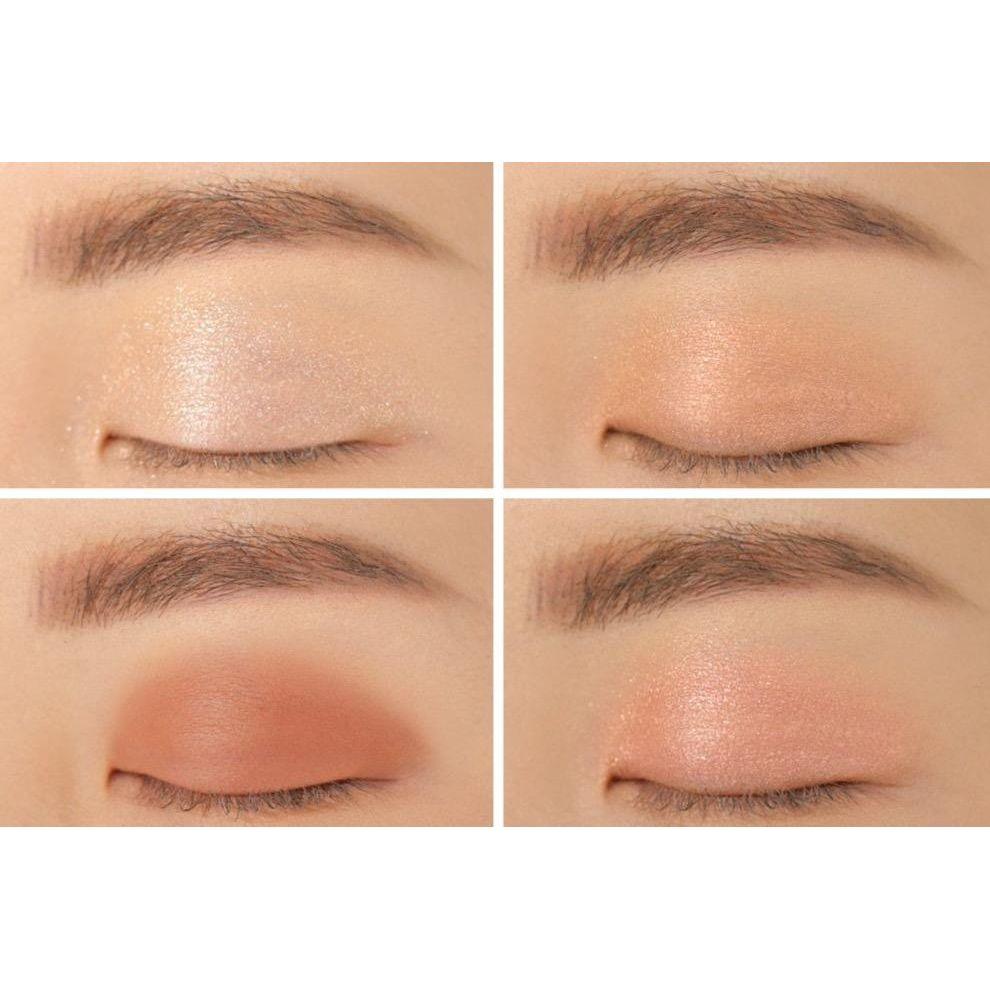 Paleta de sombras de ojos 3CE Mini Multi – #Second Pair – 4.2g | Rosas románticos y marrones cálidos para un look glamuroso diario