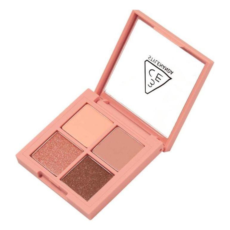 3CE Mini Multi Eye Color Palette – #Side By Side – 4.2g | Tonos Malva Elegantes para un Glamour Sofisticado