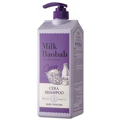 Champú Cera con LECHE DE BAOBAB de BIOKLASSE – 1200ml | Cuidado Nutritivo y Fragancia Duradera a Talco de Bebé