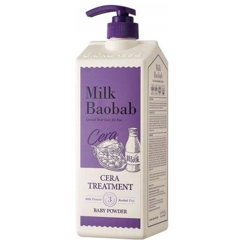 Tratamiento capilar en cera BIOKLASSE MILK BAOBAB – 1200ml | Nutrición profunda y fragancia duradera a talco de bebé