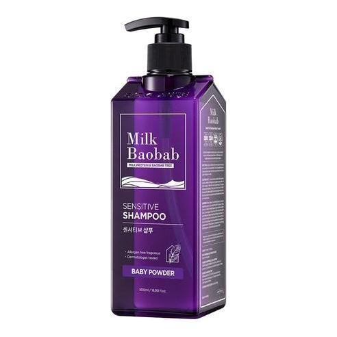 BIOKLASSE MILK BAOBAB HAIR Champú Sensitive – 500ml | Cuidado Suave para el Cuero Cabelludo con Aroma a Talco de Bebé