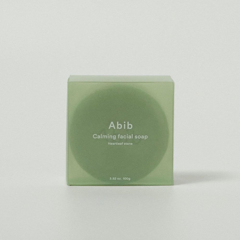 Jabón Facial Calmante Abib 100g | Limpiador Diario Purificante y Calmante