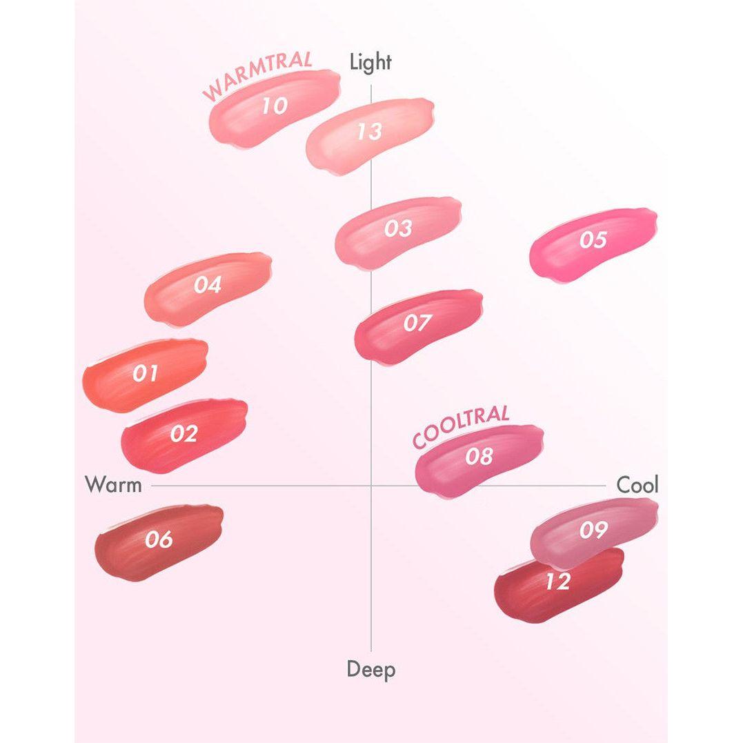 AMUSE Tinta de Labios Dew – 4g | Tinta Vegana de Larga Duración con Acabado Aterciopelado y Rocío