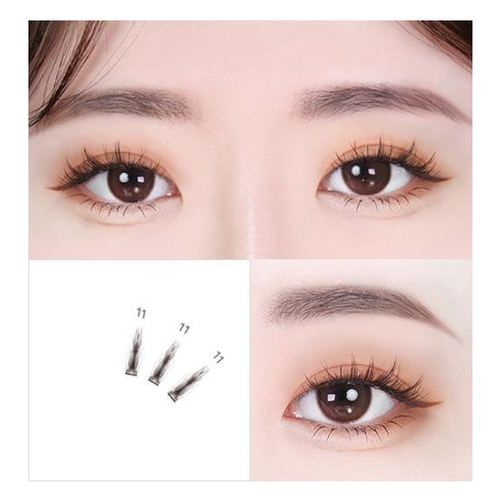 Pestañas postizas individuales Fillimilli Point Piece (8 mm y 11 mm) – Mellow Point (80 unidades) | Aspecto personalizable, suave y voluminoso