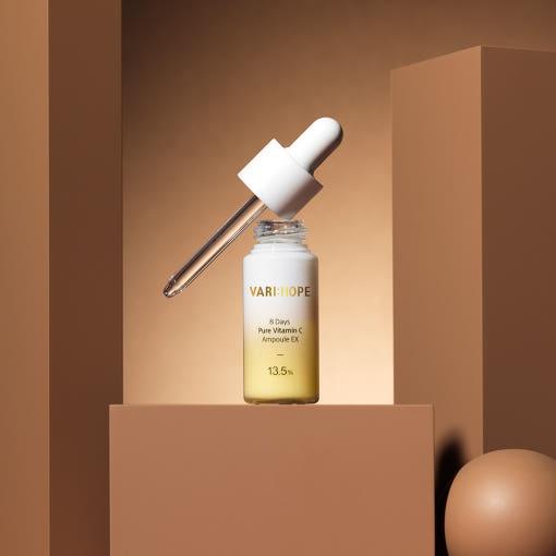 VARIHOPE Ampolla de Vitamina C Pura 8 Días EX 15g | Sérum Iluminador e Hidratante