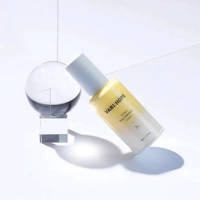 VARIHOPE 8 Days Crema de Vitamina C Pura 50ml | Hidratante Iluminadora y Antiedad